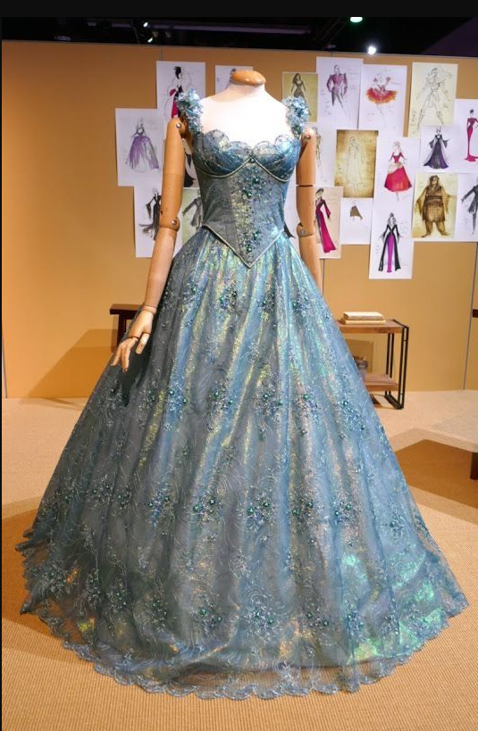 Shiny Blue Sweetheart Neck Satin Tulle Beaded Ball Gown Princess Quinceanera Dress