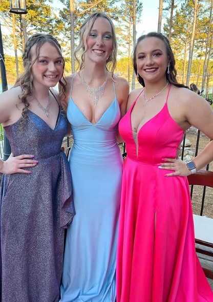 Simple Mermaid Spaghetti Straps Pale Blue Satin Long Prom Dress,Evening Dress GG1589