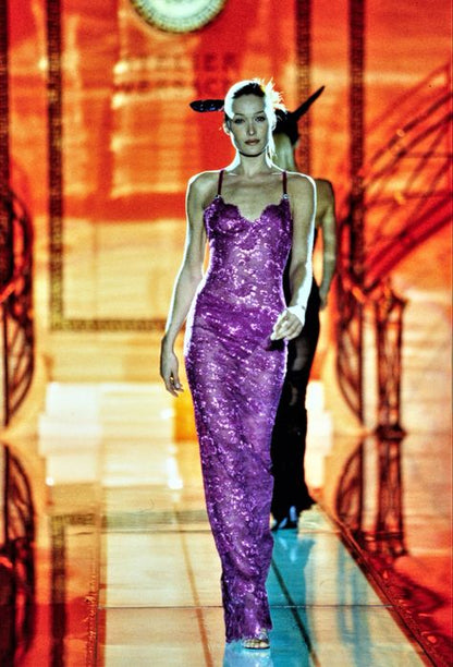 Sexy Mermaid Spaghetti Straps Purple Lace Applique Long Prom Dress, Party Dress, Evening Dress GG2463