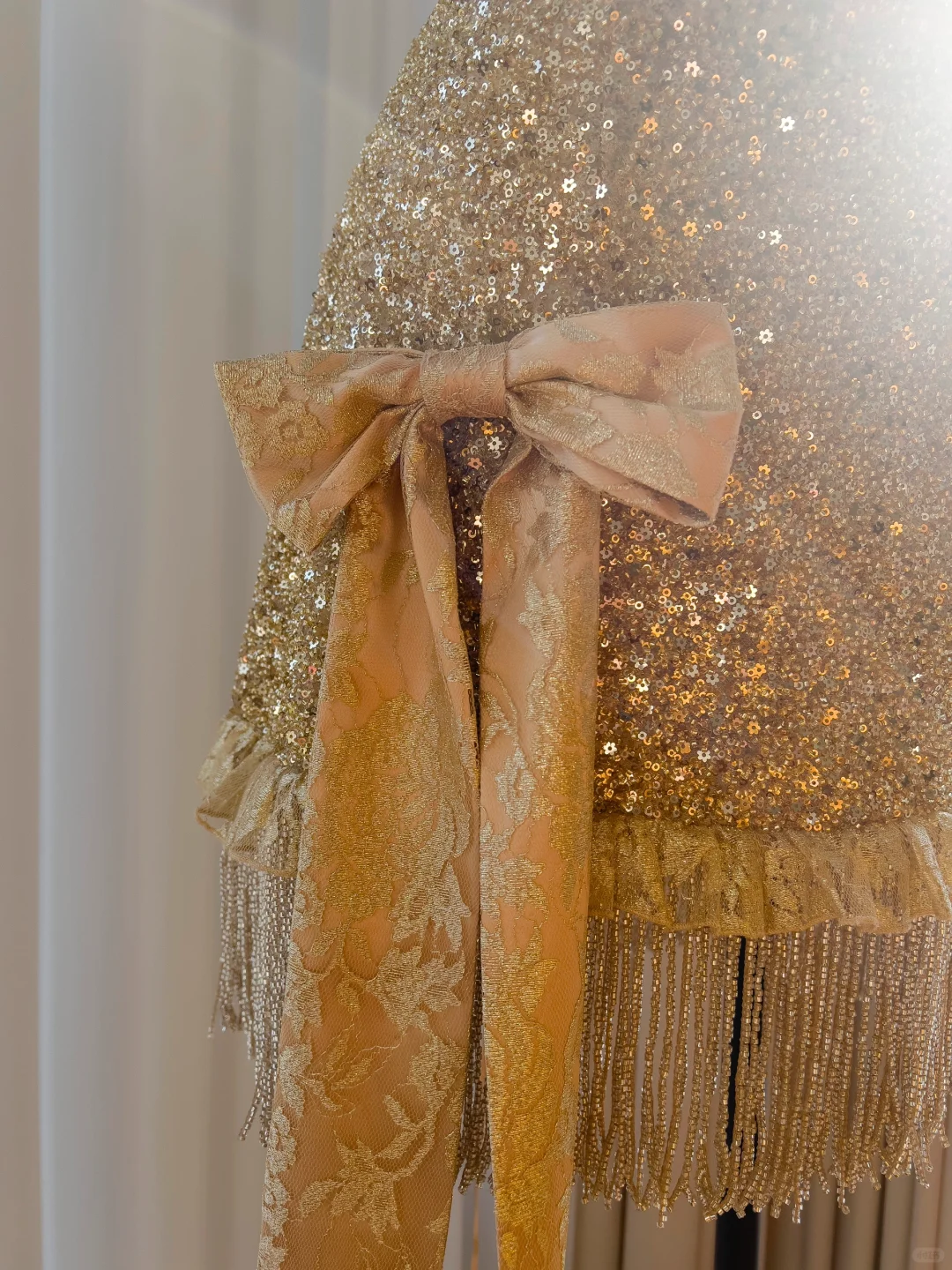 Glitter A Line Spaghetti Straps Golden Sequin Short Prom Dress,Homecoming Dress,Birthday Dress GG2624
