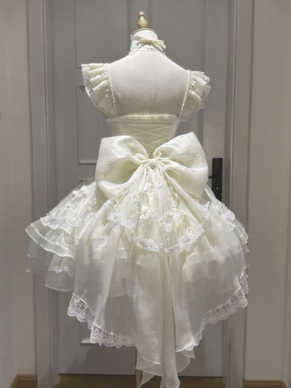 Cute Ball Gown Sweetheart Pastel Yellow Tulle Lace Short Prom Dress,Homecoming Dress,Birthday Dress GG3102