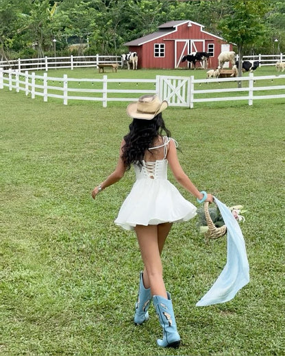 Classy Simple A Line Spaghetti Straps Satin Short Homecoming Dress,Summer 18th Birthday Dress GG4050