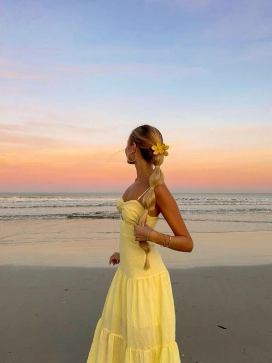 Energetic A Line Spaghetti Straps Chiffon Long Prom Dress,Evening Dress GG933