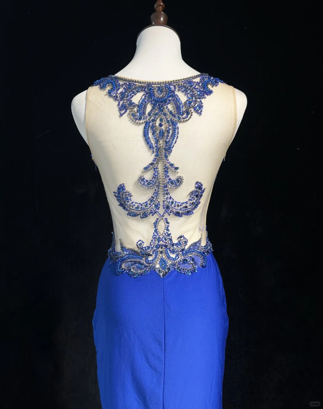 Sexy Spaghetti Straps Crystal Beading Fitted Short Prom Dress Evening Dress Gala Dress     D2165