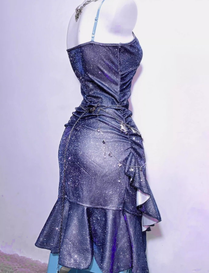 Shiny Homecoming Dress Tight Sweetheart Ruffle Short Prom Dress Party Dress Cocktail Dress Birthday Outfits  D2285