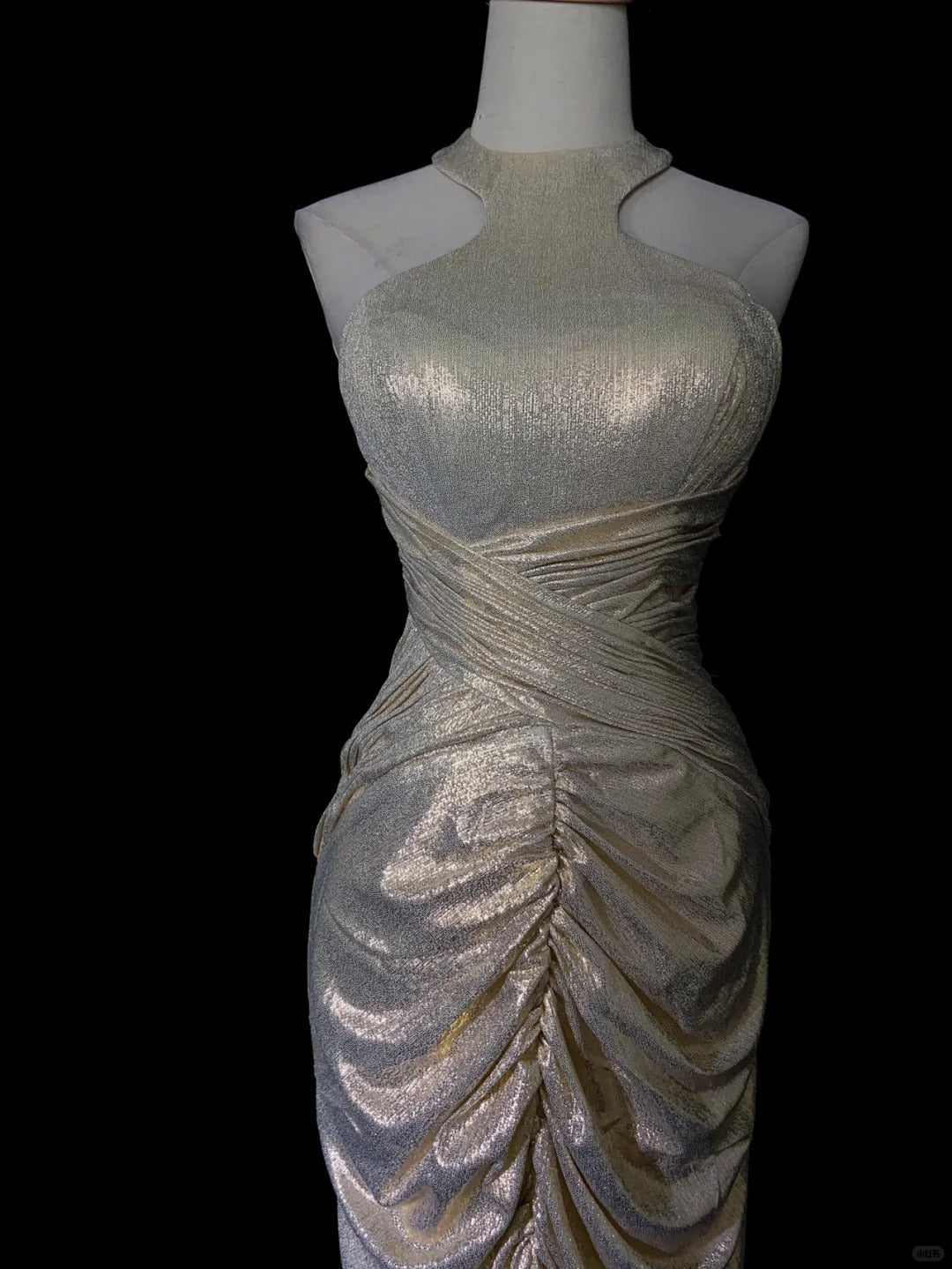Charming Prom Dress Halter Pleated Prom Gown Gala Dress Party Dress Evening Dress  D2357