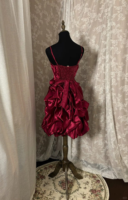 Elegant Prom Dress Spaghetti Straps Short Prom Dress Evening Dress Cocktail Dress  D2373