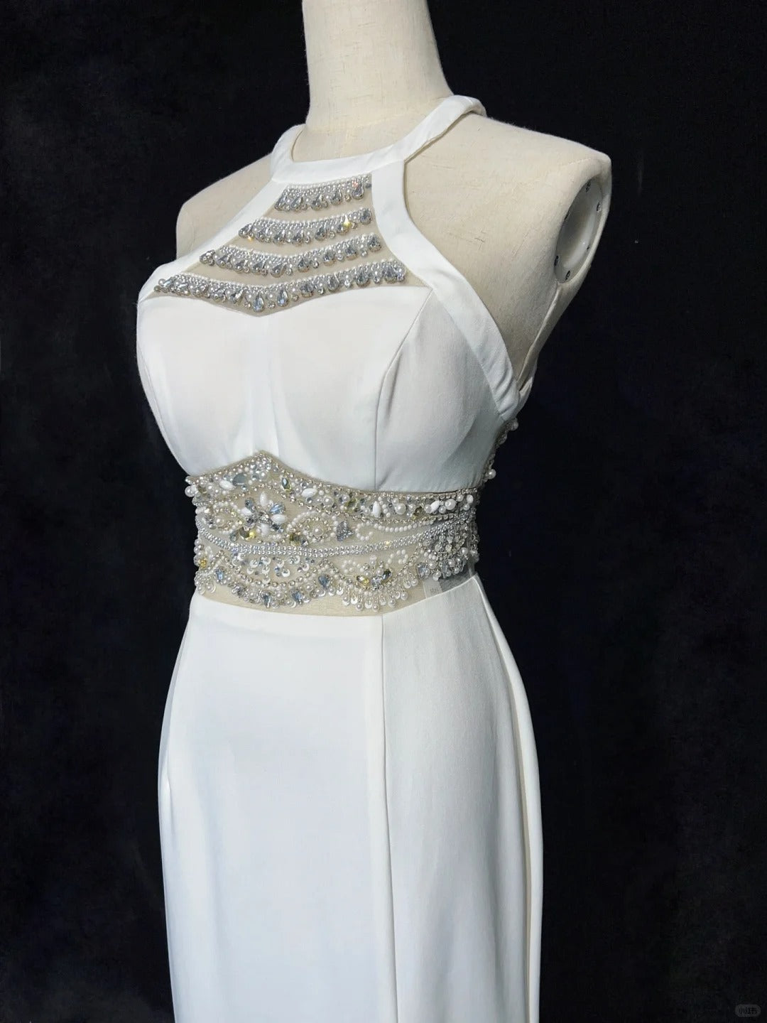 Charming Prom Dress Halter Backless Split Prom Gown Evening Dress Gala Dress    D2520