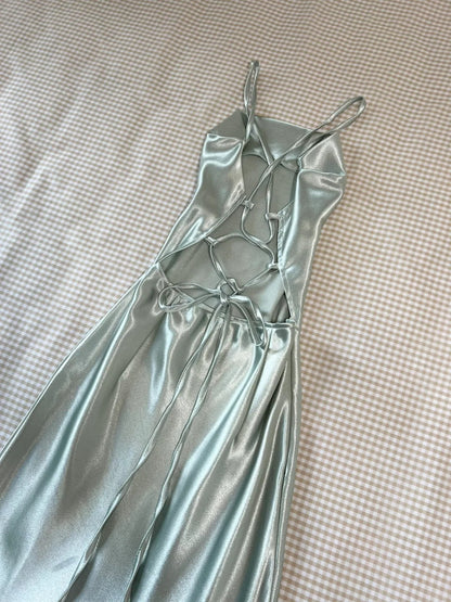 Sexy Prom Dress Spaghetti Straps Lace up Prom Dress Evening Dress Party Dress    D2589