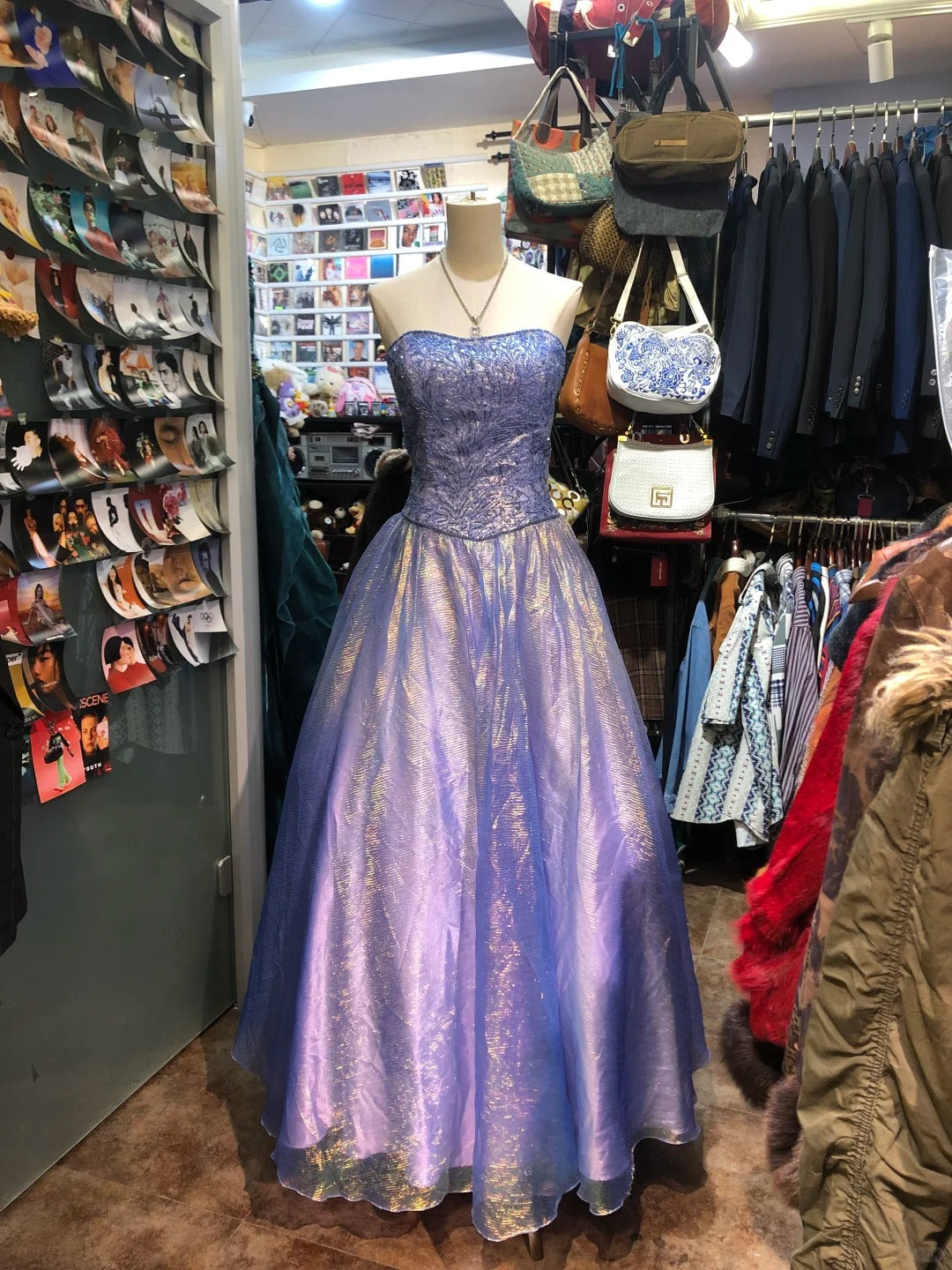 Pretty Prom Dress Strapless Prom Gown Evening Dress Gala Dresses  D2700