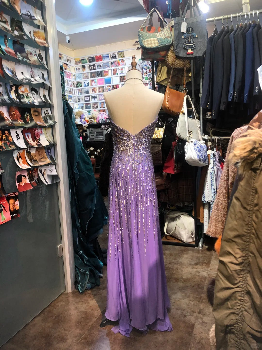 Shiny Prom Dress Sweetheart Sequins Prom Gown Gala Dresses Evening Dress   D2701