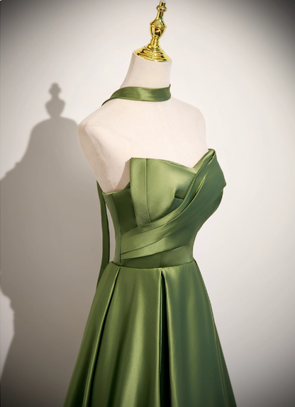 Elegant Prom Dress A Line Sweetheart Pleated Evening Dress Gala Dress     D2963