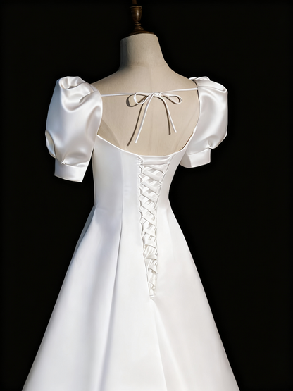 Popular Wedding Dress A Line Sweetheart Pleated Wedding Dress D3298