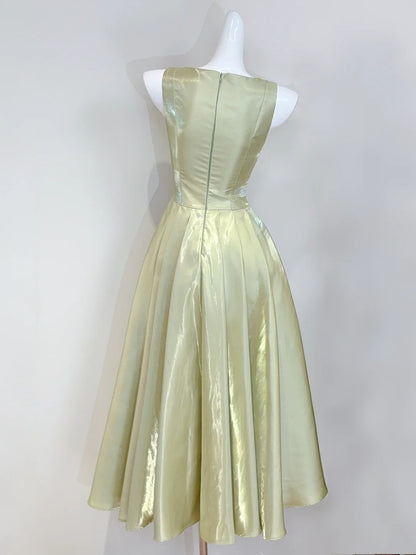 Pretty Prom Dress A Line V-neck Pleated Evening Dress Quinceanera Dress     D3363
