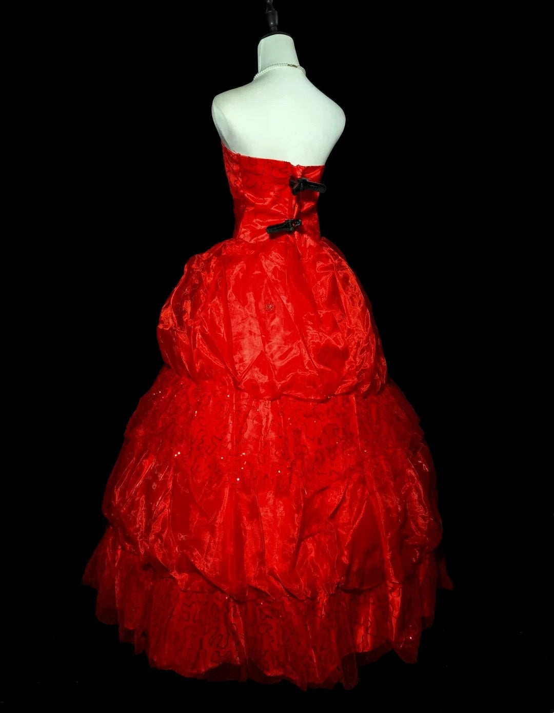 Charming Prom Dress Strapless Evening Dress Birthday Party Dress Ball Gown D3439
