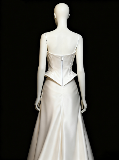 Newest Wedding Dress A Line Sweetheart Wedding Dress  D3510