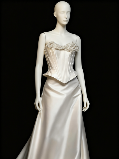 Newest Wedding Dress A Line Sweetheart Wedding Dress  D3510