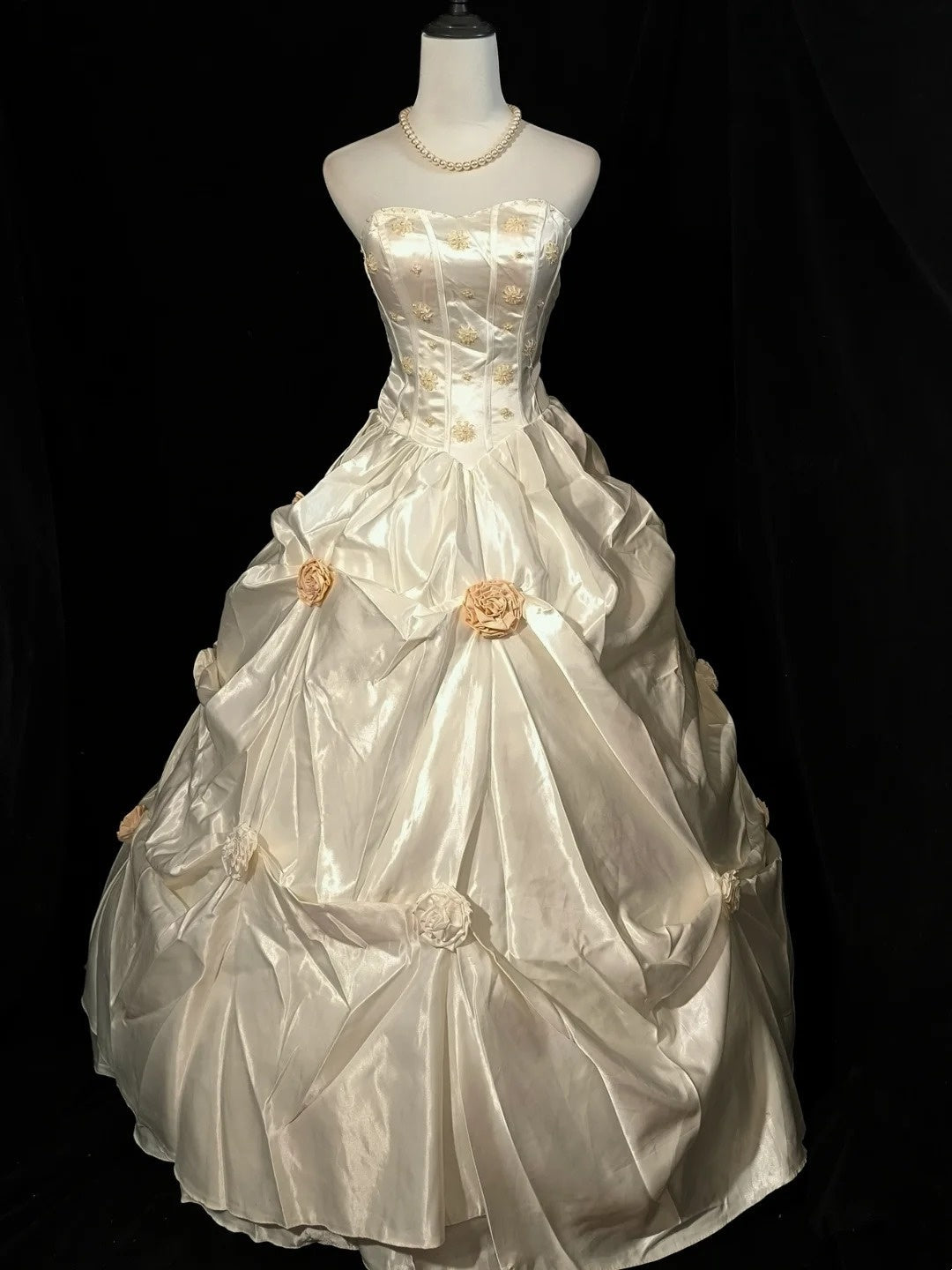 Retro Wedding Dress Sweetheart Pleated Wedding Dress     D3530