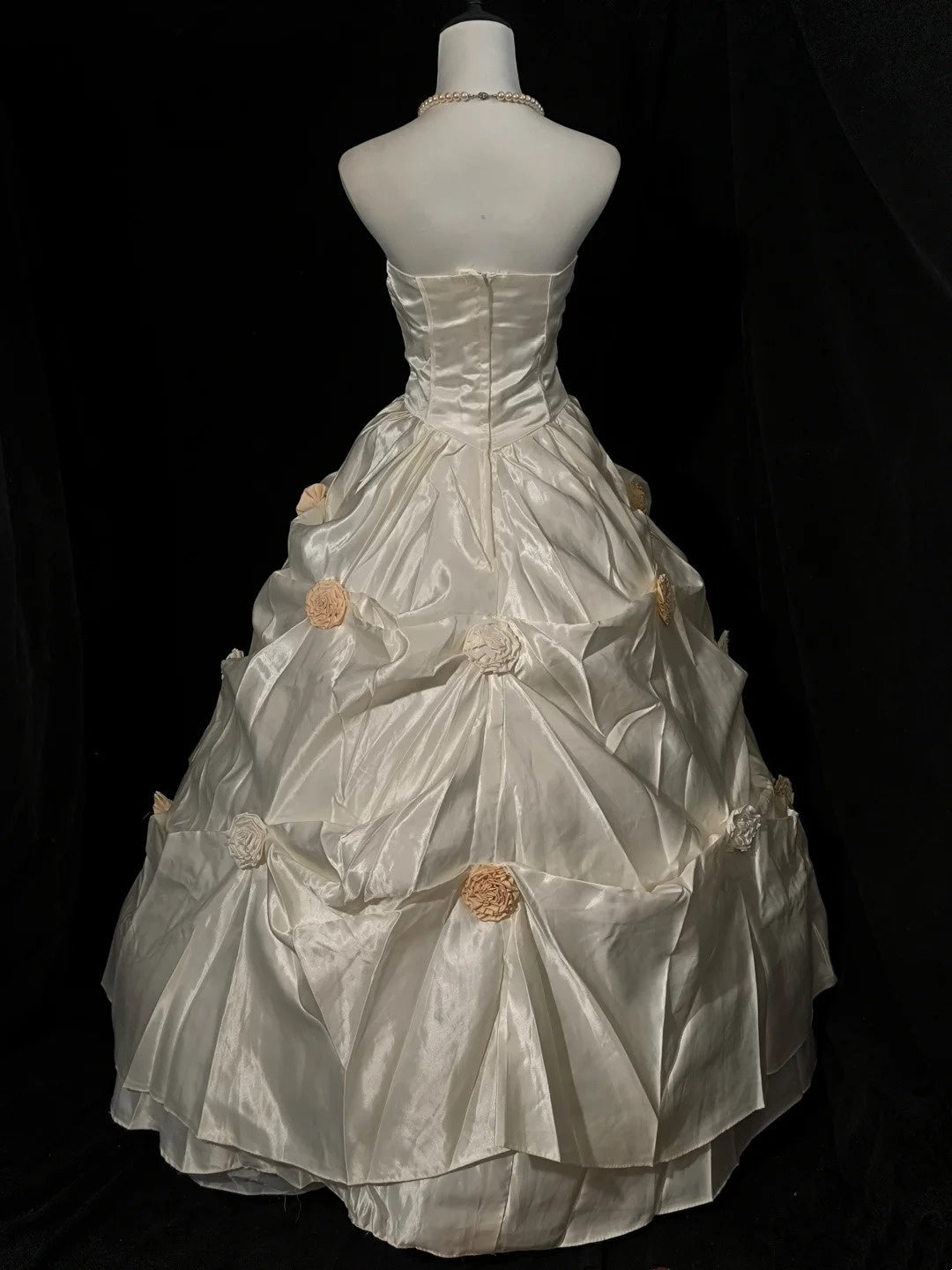 Retro Wedding Dress Sweetheart Pleated Wedding Dress     D3530