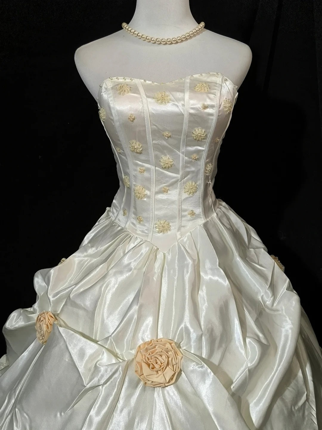 Retro Wedding Dress Sweetheart Pleated Wedding Dress     D3530
