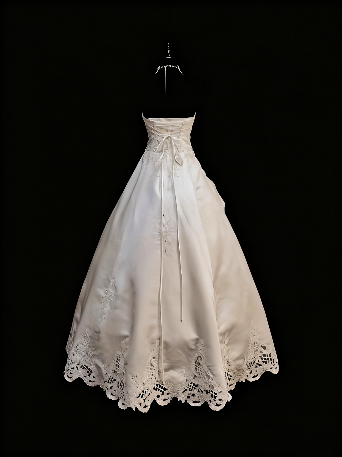 Pretty Wedding Dress Strapless Rose Wedding Dress  D3663