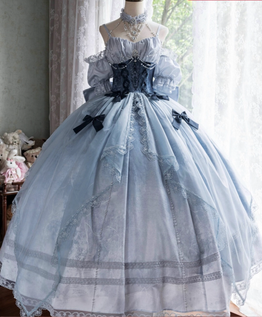 Stunning Prom Dress Spaghetti Straps Pleated Ball Gown Sweet 16 Dress Evening Dress   D3715
