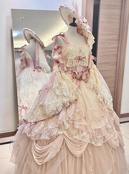 Charming Prom Dress Spaghetti Straps Lace Tulle Ball Gown Sweet 16 Dress Evening Dress   D3716