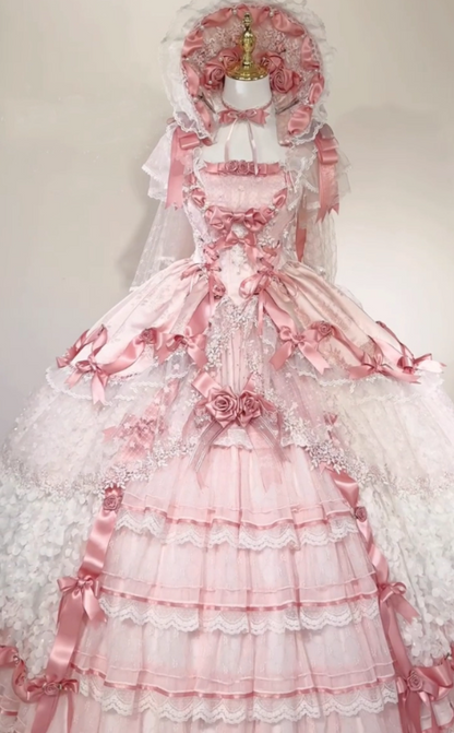 Popular Prom Dress Square Neck Pleated Ball Gown Sweet 16 Dress Evening Dress   D3721