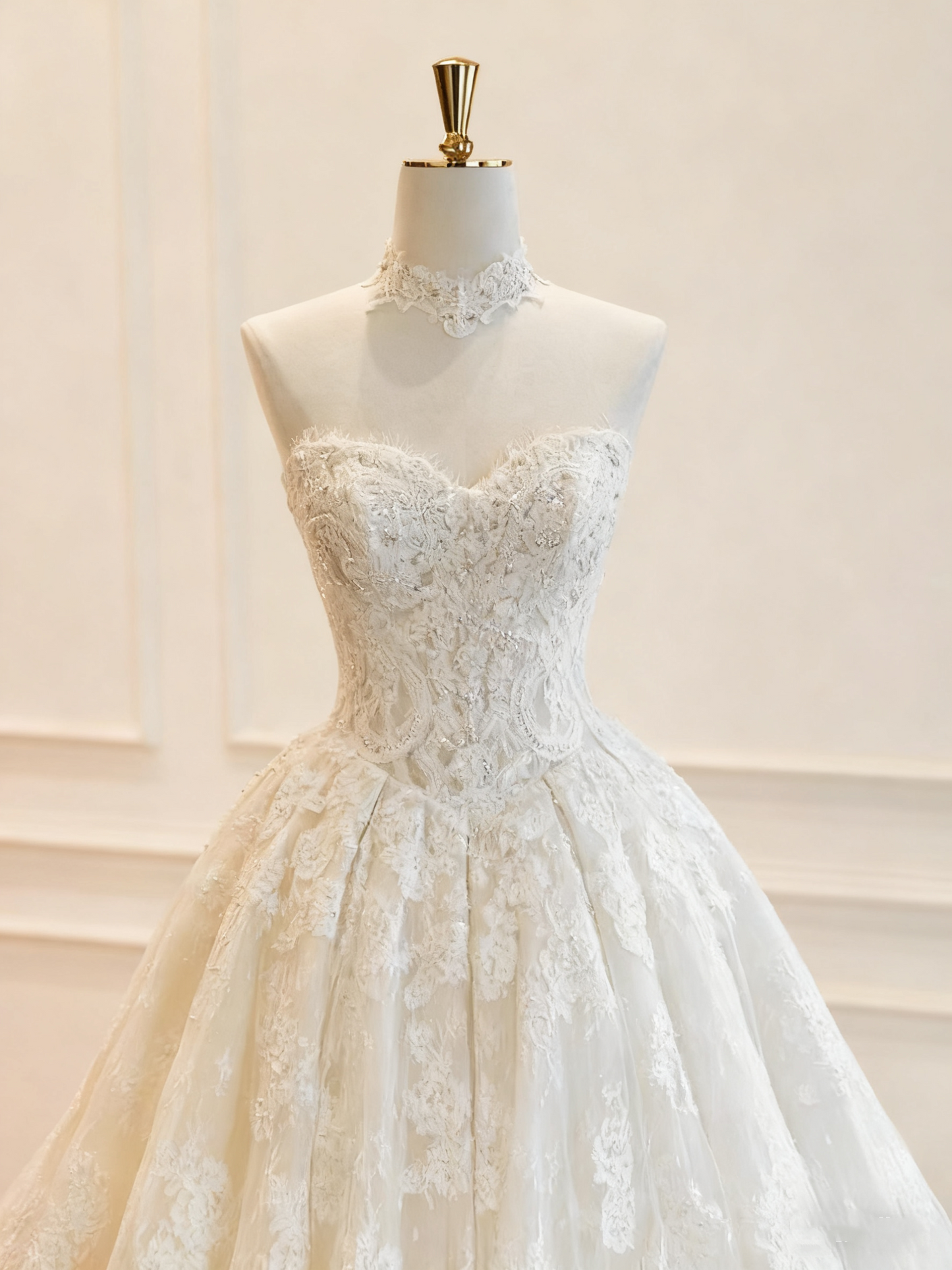 Newest Wedding Dress Sweetheart Pleated Wedding Dress  D3769