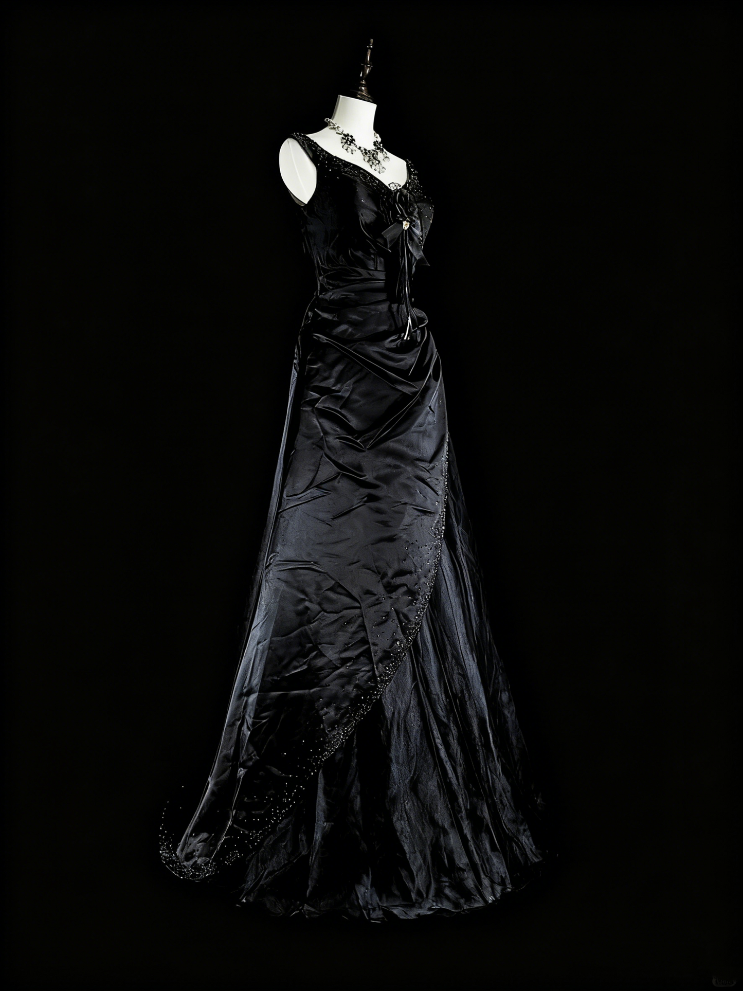 Gorgeous Prom Dress A Line V-neck Pleated Evening Dress Gala Dress   D3872