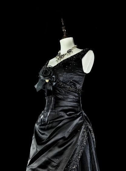 Gorgeous Prom Dress A Line V-neck Pleated Evening Dress Gala Dress   D3872