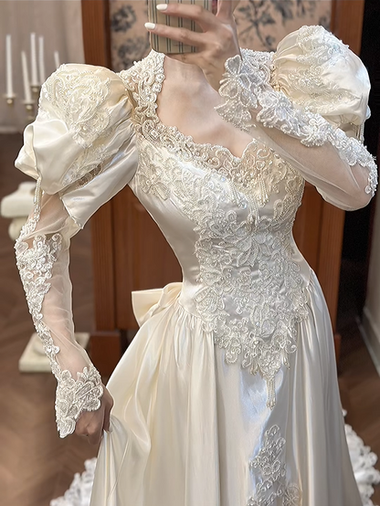 New Arrival Wedding Dress Sweetheart Pleated Wedding Dress  D3979