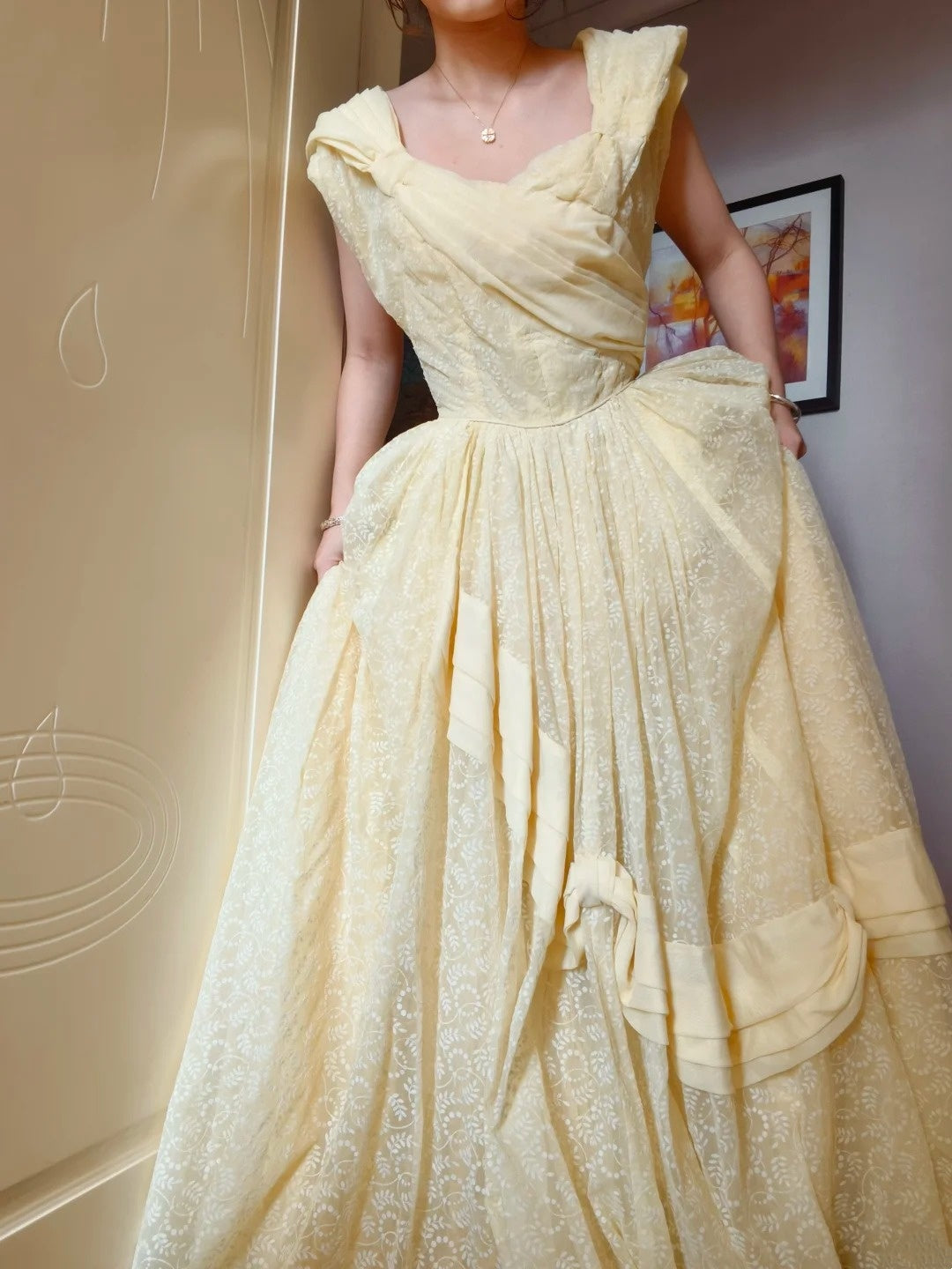 Cute Prom Dress Asymmetrical Neck Pleated Evening Dress Sweet 16 Dress Ball Gown    D3993