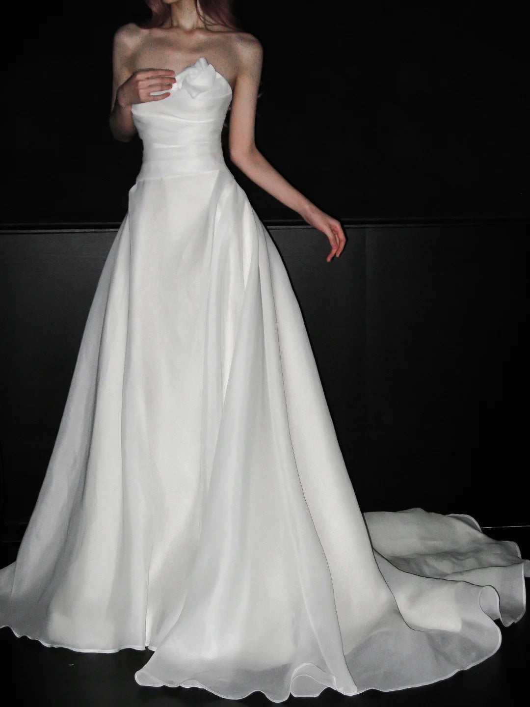 Newest Wedding Dress Sweetheart Pleated Wedding Dress    D4071