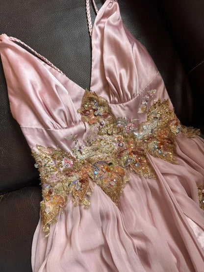Stunning Prom Dress Spaghetti Straps Pleated Short Birthday Party Dress Cocktail Dress D4153