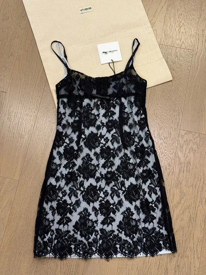 Sexy Homecoming Dress Spaghetti Straps Lace Short Prom Dress Birthday Party Dress Cocktail Dress    D4175