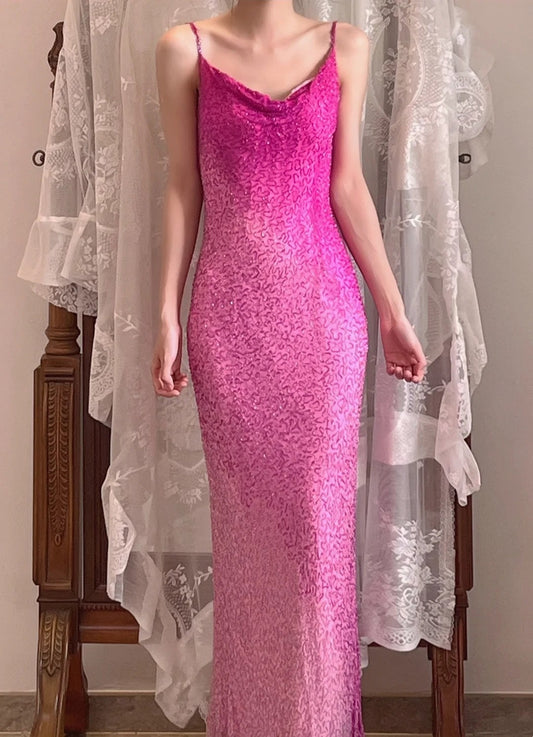 New Design Prom Dress Spaghetti Straps Evening Dress Gala Dress Birthday Party Dress  D4232