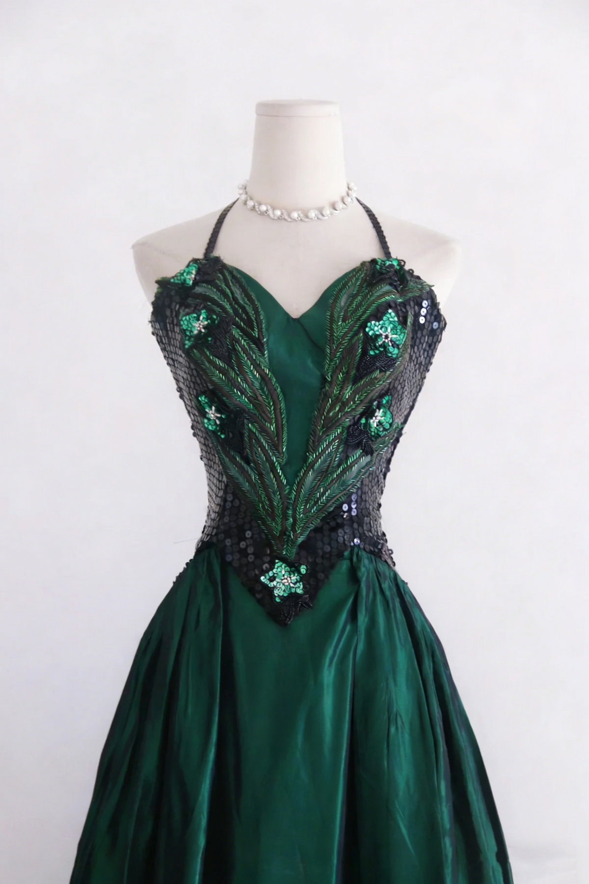 New Arrival Prom Dress A Line Halter Pleated Evening Dress Birthday Party Dress Formal Dress  D4259