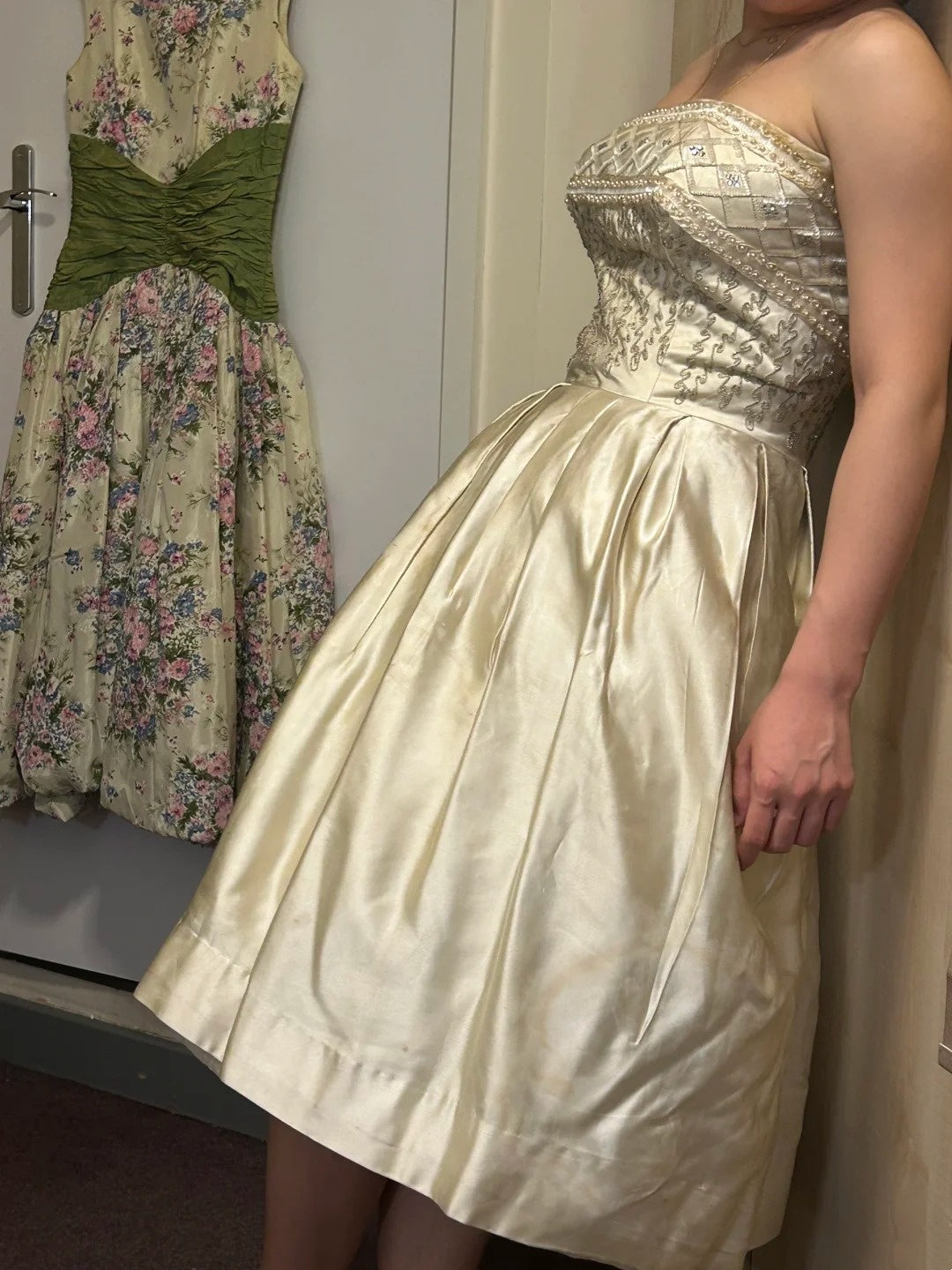Stunning Prom Dress Strapless Beading Evening Dress Birthday Party Dress Formal Dress  D4263