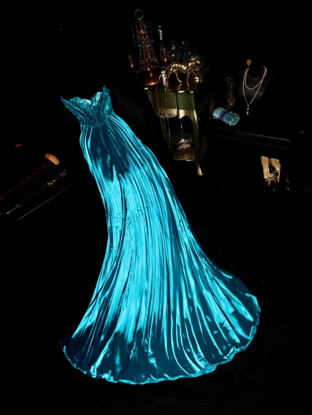 Pretty Prom Dress Sweetheart Pleated Evening Dress Gala Dress Formal Dress    D4301
