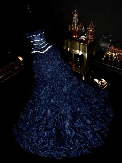 Pretty Prom Dress Strapless Pleated Birthday Party Dress Gala Dress Evening Dress   D4401