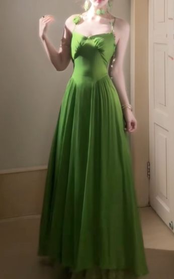 Newest Prom Dress Spaghetti Straps Pleated Gala Dress Evening Dress Cocktail Dress  D4500