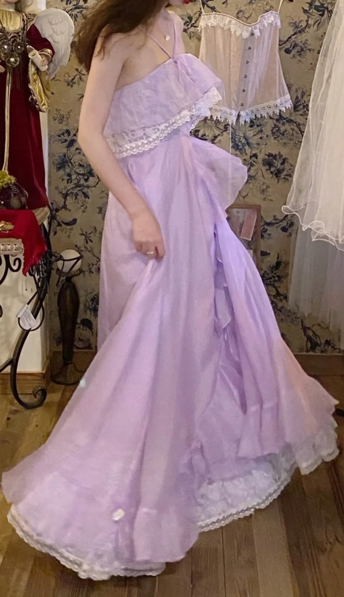 Pretty Prom Dress Halter Birthday Party Dress Cockatail Dress Evening Dress  D4561