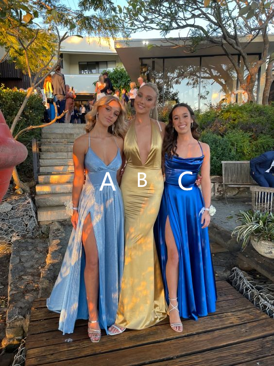 Different Style Prom Dress,Royal Blue A-line V Neck Prom Dress ,Graduation Dress Y1934