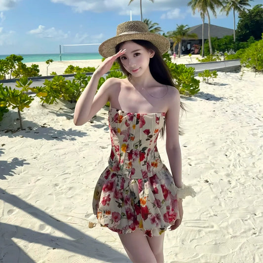 Floral Women Dress S949