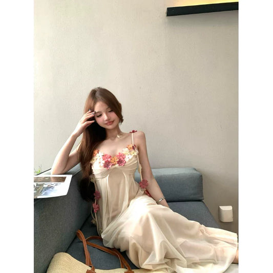 Fashion White Women‘s Dress S443