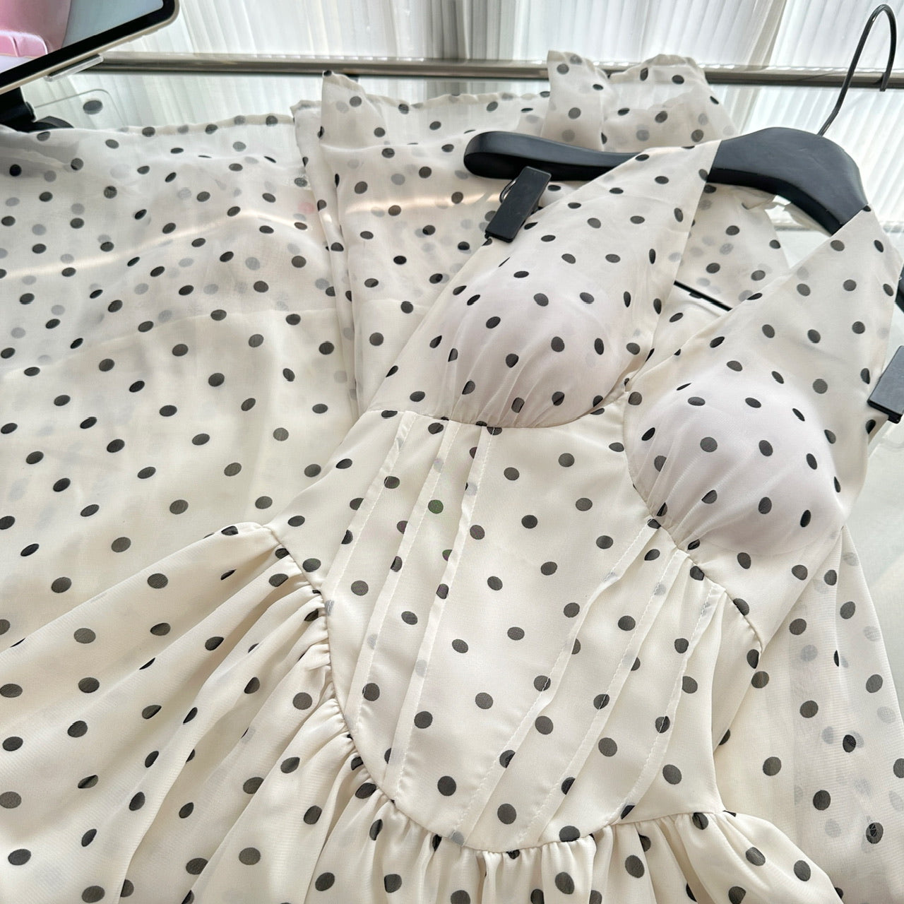 Cute A Line Halter Polka Dots Summer Dress Holiday Party Outfits For Women DP0101