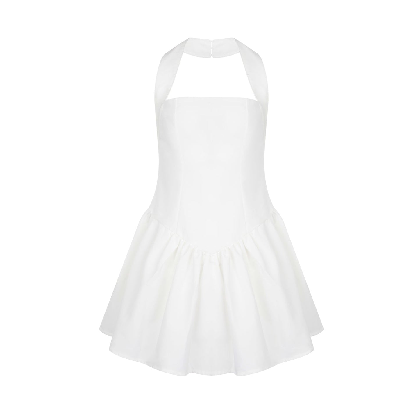 Three-dimensional ballet style halter neck tutu skirt 2025 summer temperament beauty short dress R3100