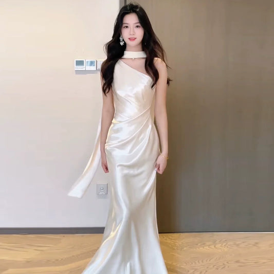 Fashion White Dress S719