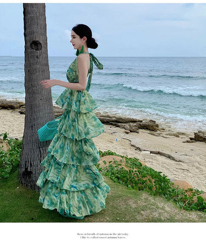 A Line Green Long Stunning Evening Gown Party Prom Dress       S7300